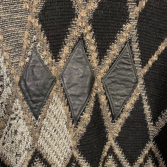 Vintage Men's Wool Blend Sweater Pacific Club By Nak Size L Acrylic Pullover - Picture 2 of 9